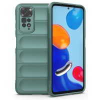 Newface Xiaomi Redmi Note 11S Kılıf Optimum Silikon - Koyu Yeşil