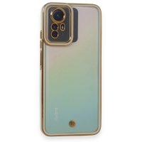 Newface Xiaomi Redmi Note 12S Kılıf Liva Lens Silikon - Beyaz