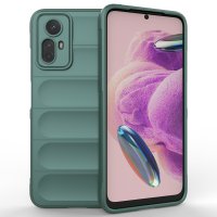 Newface Xiaomi Redmi Note 12S Kılıf Optimum Silikon - Koyu Yeşil