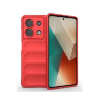 Newface Xiaomi Redmi Note 13 Pro 5G Kılıf Optimum Silikon - Kırmızı