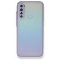 Newface Xiaomi Redmi Note 8 Kılıf Montreal Silikon Kapak - Mor