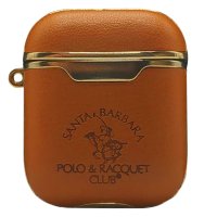 Santa Barbara Polo Racquet Club Airpods 2 (2.nesil) Amaury Kılıf - Kahverengi