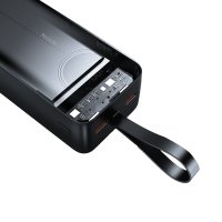 Yesido YP44 50.000 mAh Dijital Göstergeli USB3.0 PD Hızlı Şarj Powerbank - Siyah