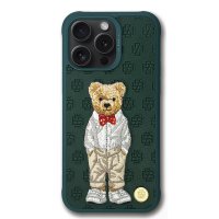 ZuckBear iPhone 15 Pro Max Paris Gentleman Kapak - Bow Tie