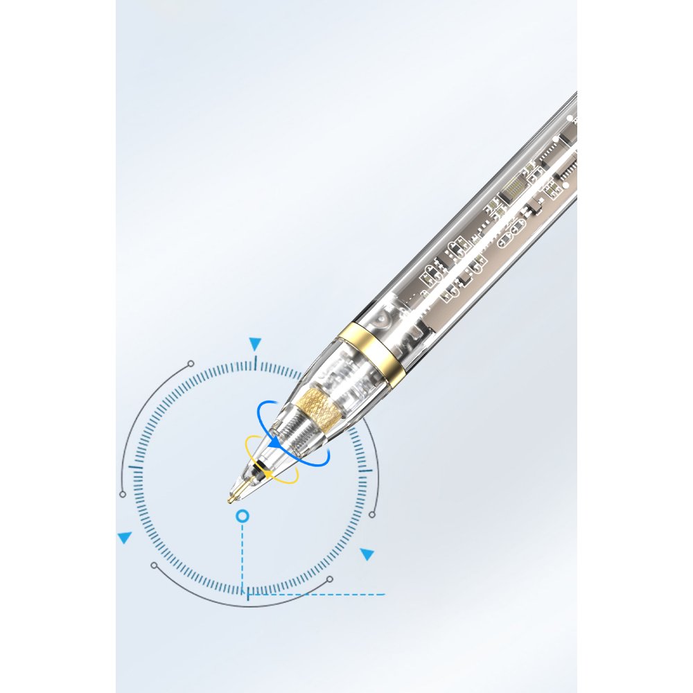 Earldom P5 Transparan Dokunmatik Stylus Kalem - Beyaz