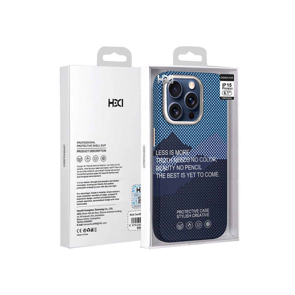 HDD iPhone 14 HBC-263 Monaco Kapak - Derin Mor