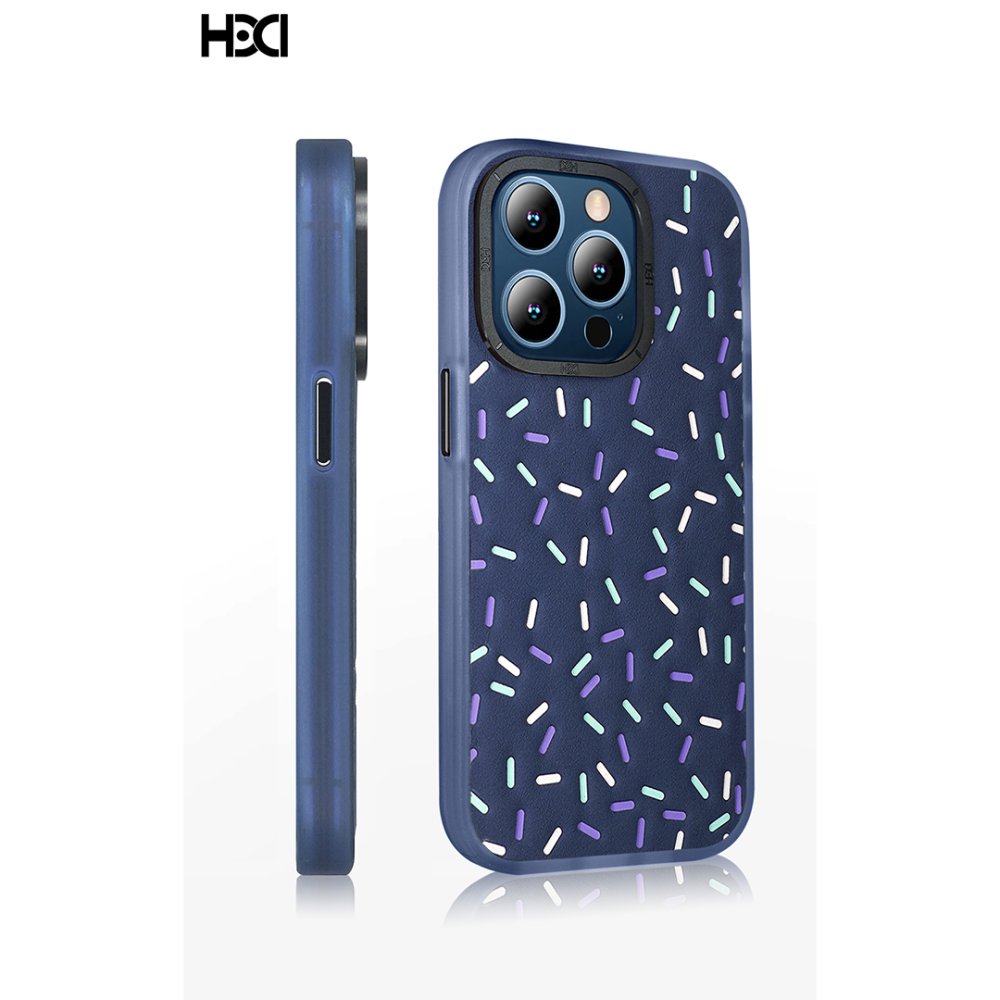 HDD iPhone 14 Pro Max Kılıf HBC-222 Bern Kapak - Gri