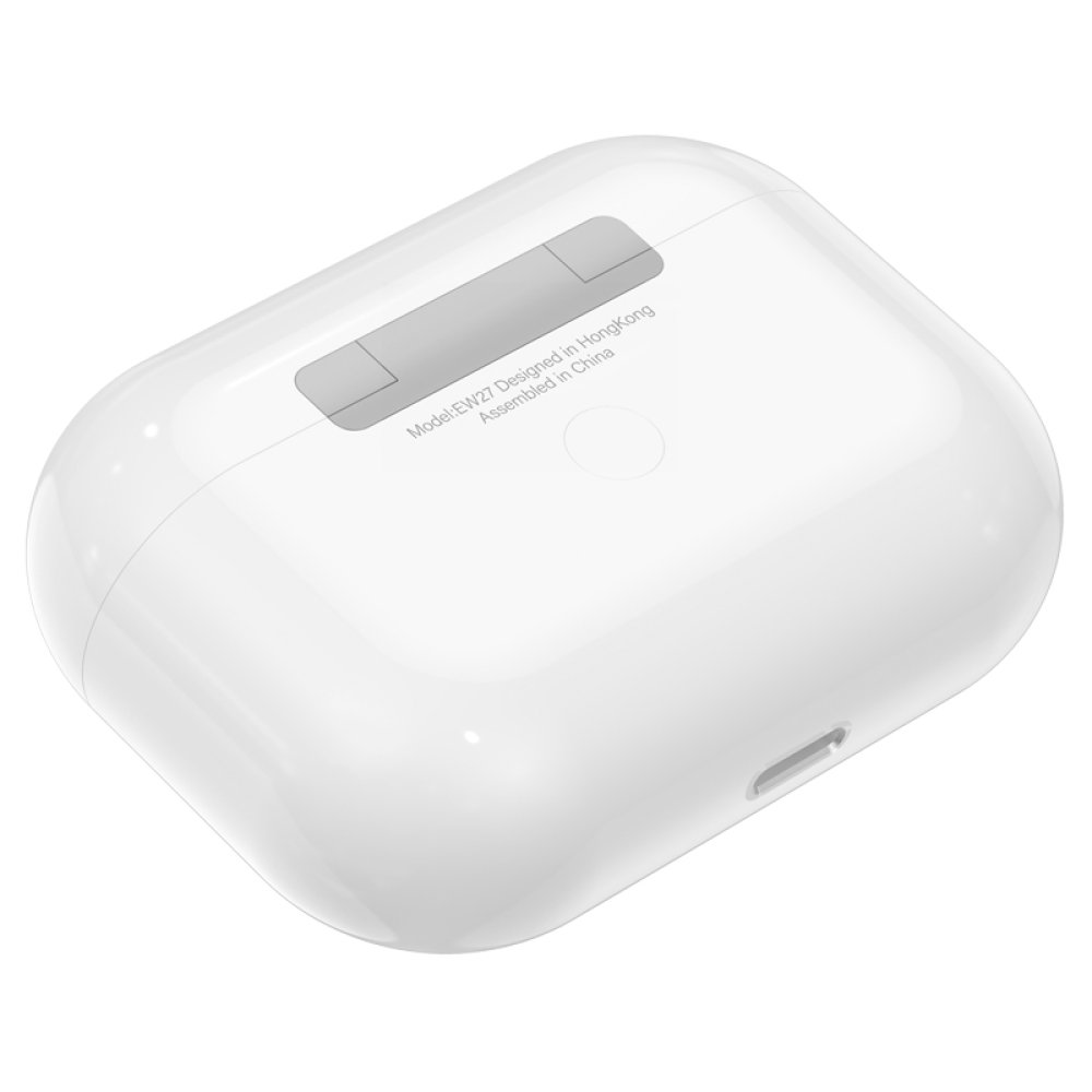 Hoco EW27 Aktif Gürültü Engelleyici Özellikli Bluetooth 5.3 Kablosuz TWS Airpods Kulaklık - Beyaz