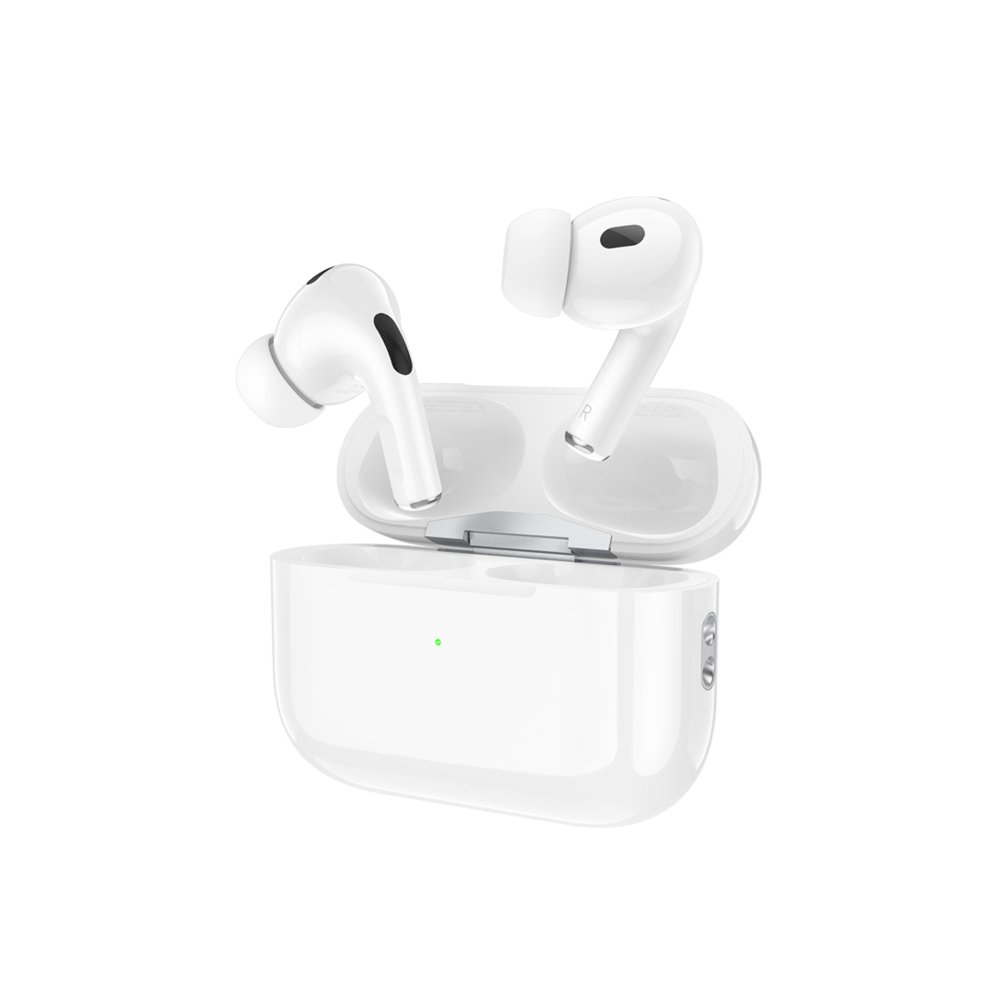 Hoco EW63 Aktif Gürültü Engelleyici Özellikli Bluetooth 5.3 Kablosuz TWS Airpods Kulaklık - Beyaz