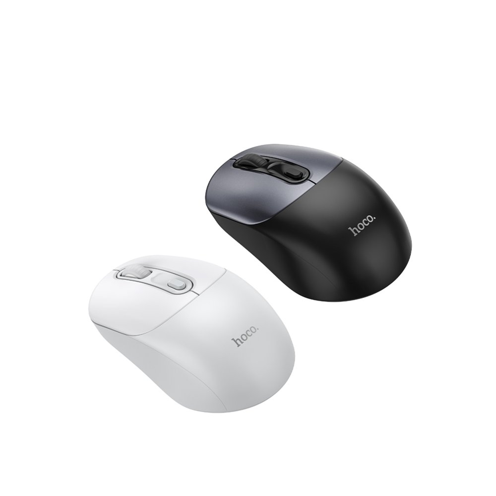 Hoco GM28 2.4G Business Kablosuz Mouse - Beyaz-Gri