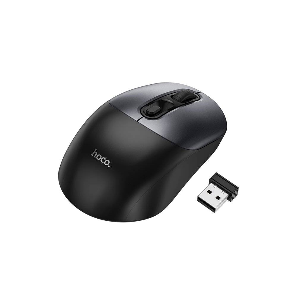 Hoco GM28 2.4G Business Kablosuz Mouse - Siyah-Gri