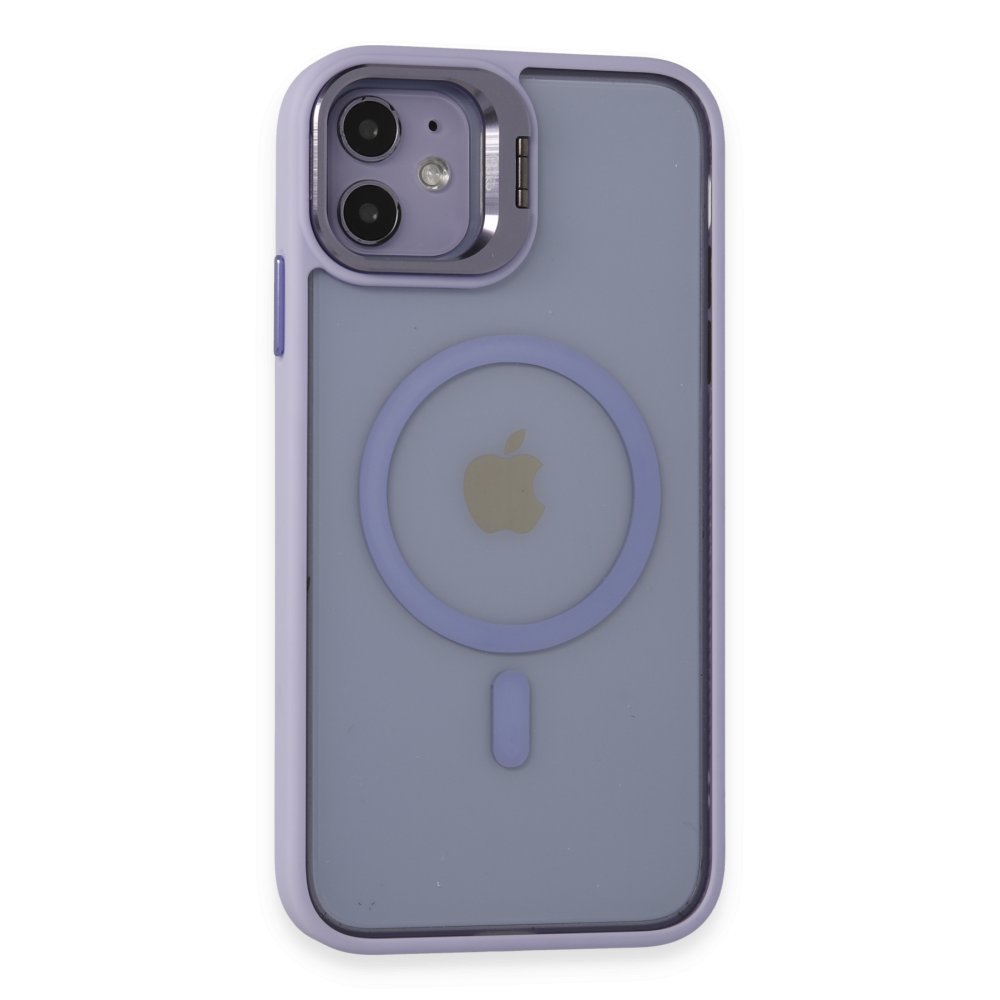 Joko iPhone 11 Kılıf Roblox Lens Magsafe Standlı Kapak - Lila