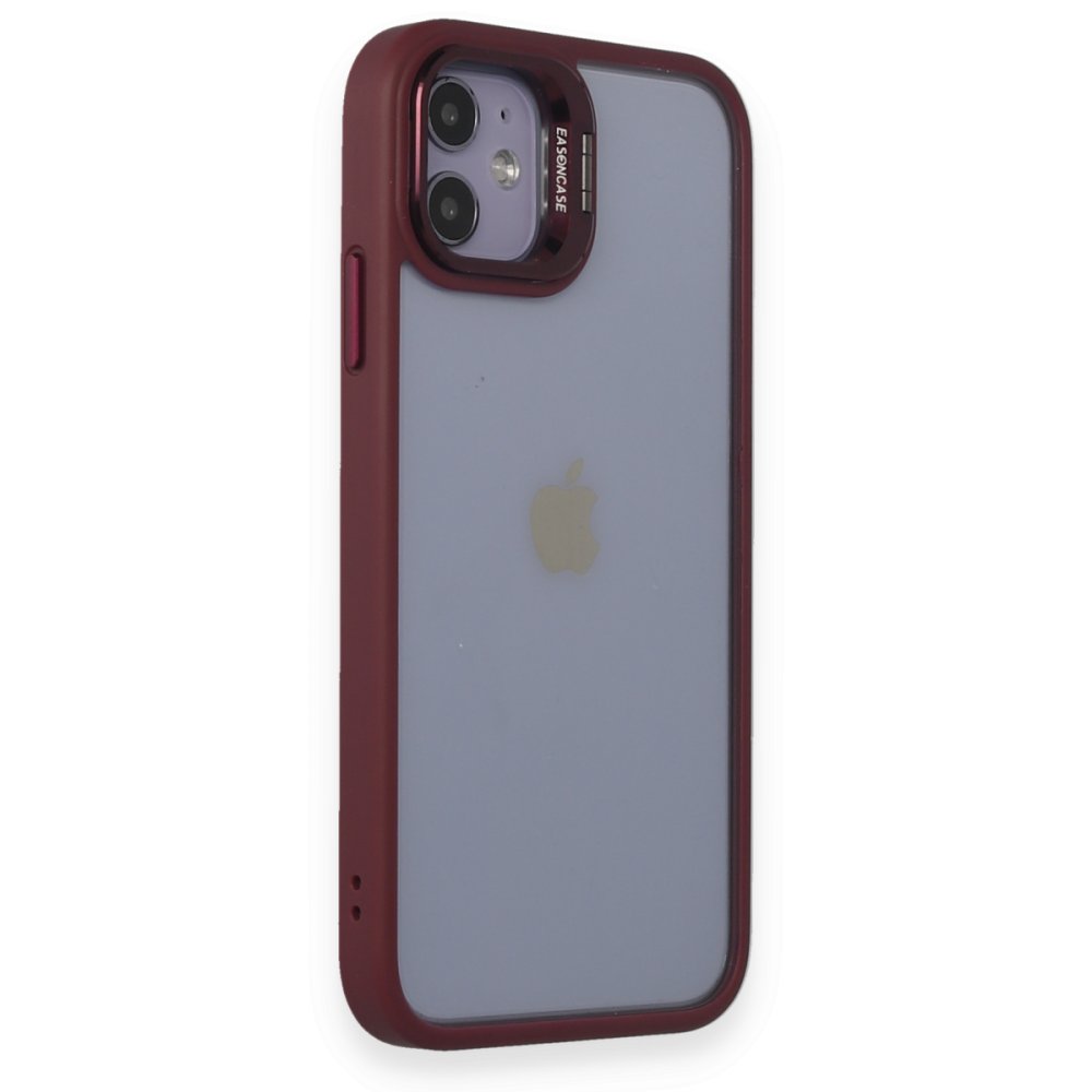 Joko iPhone 11 Kılıf Roblox Lens Standlı Kapak - Bordo