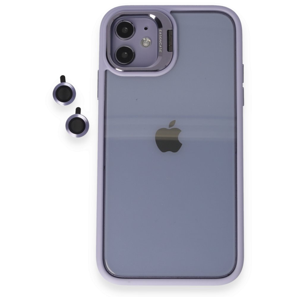 Joko iPhone 11 Kılıf Roblox Lens Standlı Kapak - Lila