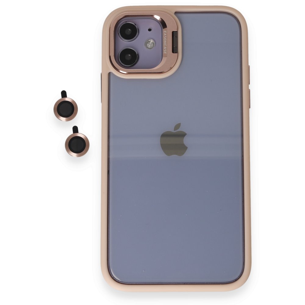 Joko iPhone 11 Kılıf Roblox Lens Standlı Kapak - Pudra