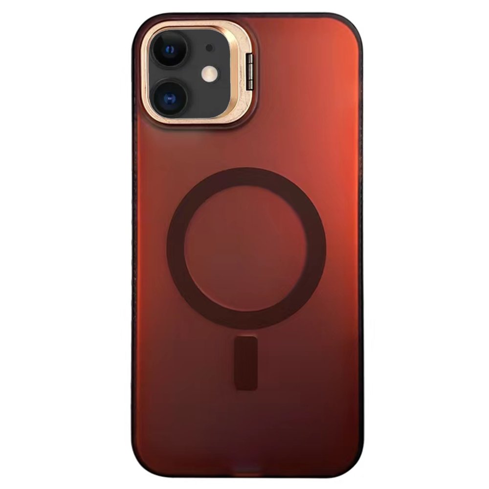 Newface iPhone 11 Primera Magsafe Standlı Kapak - Bordo