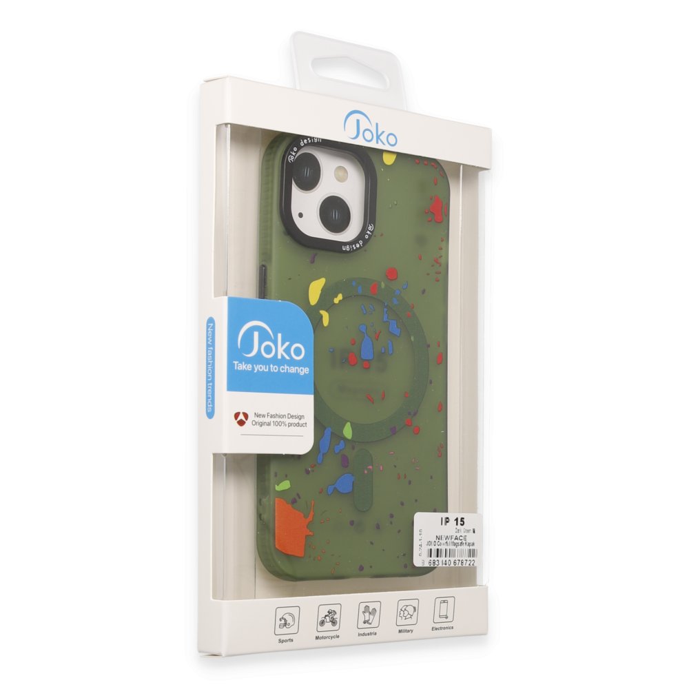 Joko iPhone 13 Colorful Magsafe Kapak - Titan Gri