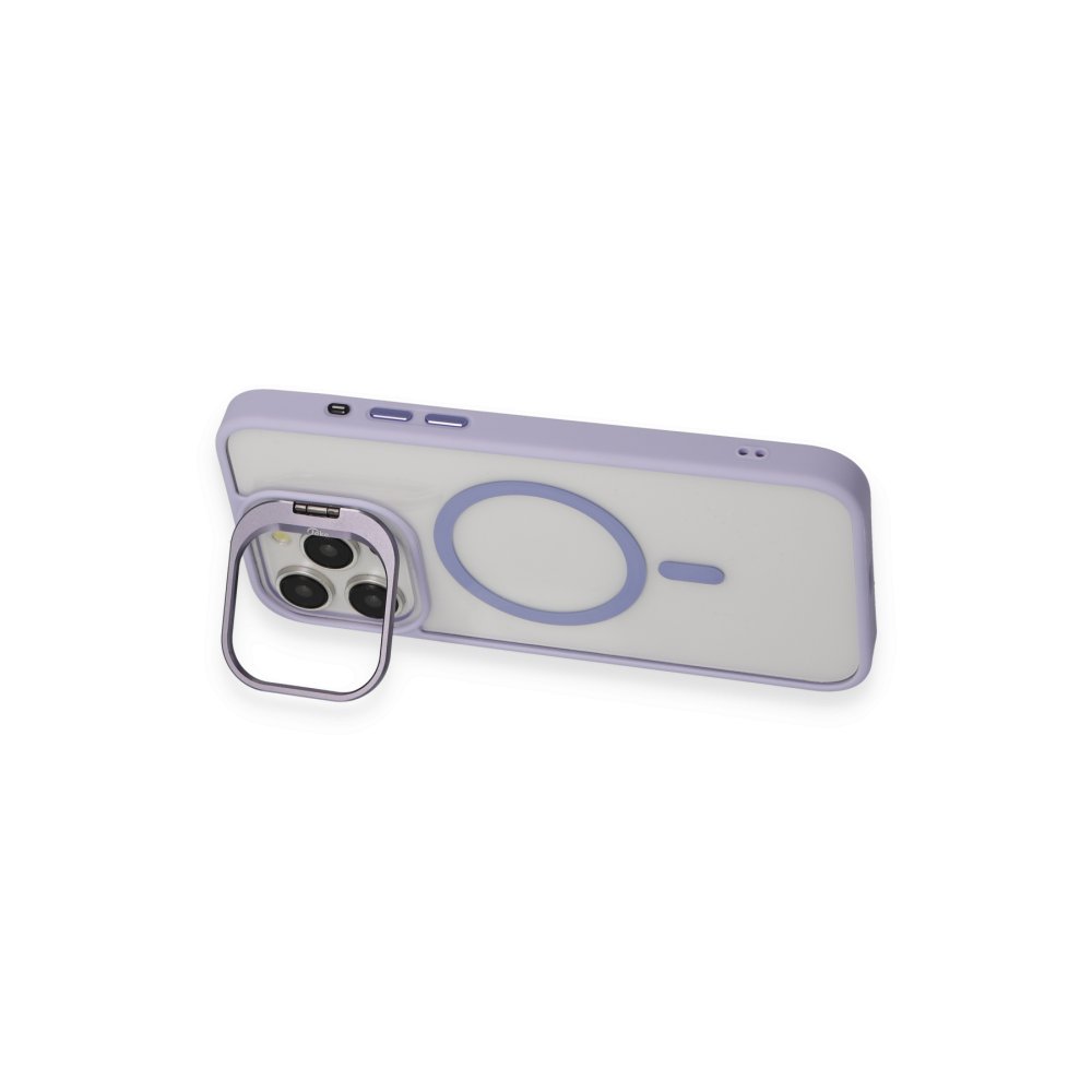 Joko iPhone 13 Pro Max Kılıf Roblox Lens Magsafe Standlı Kapak - Pudra