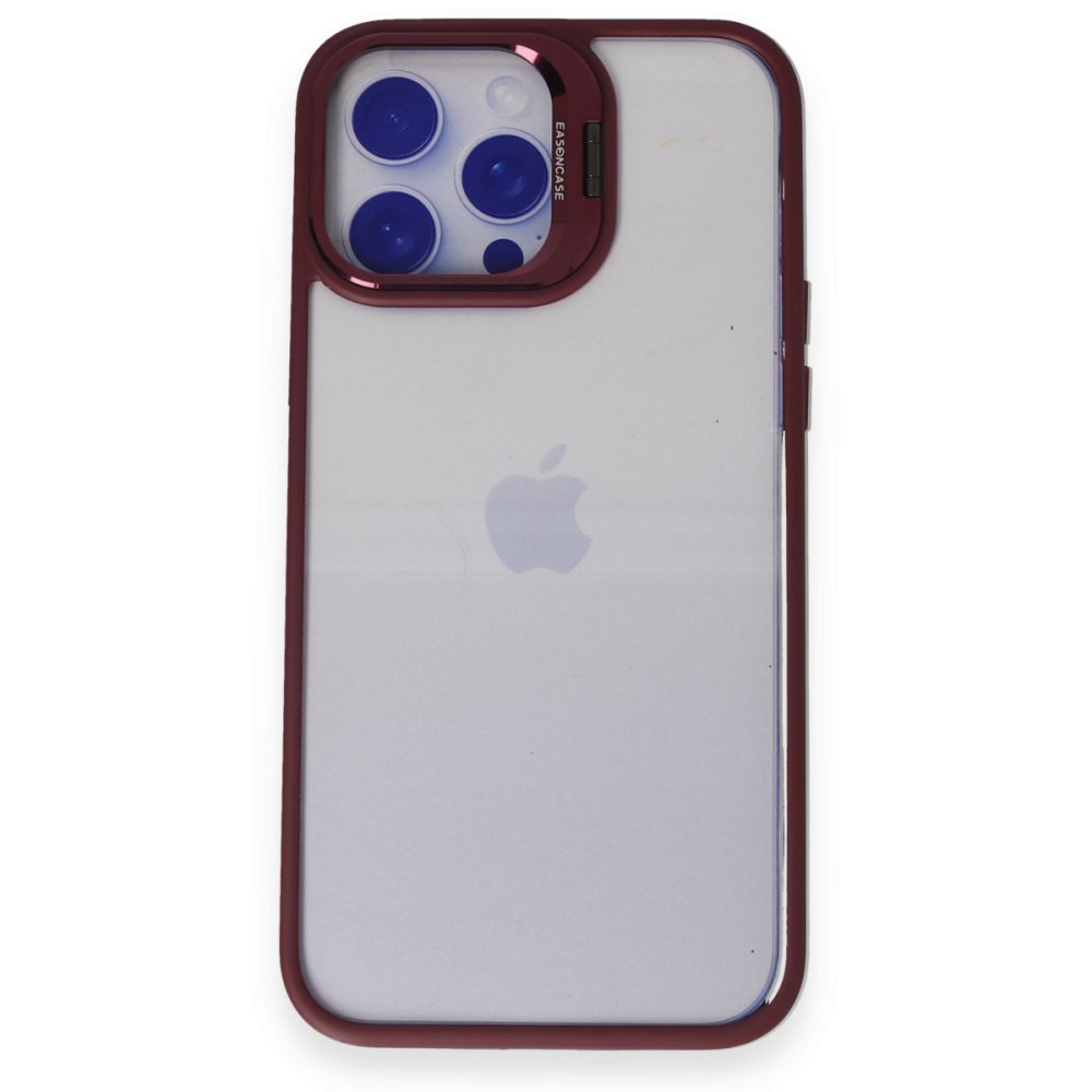 Joko iPhone 14 Pro Kılıf Roblox Lens Standlı Kapak - Bordo