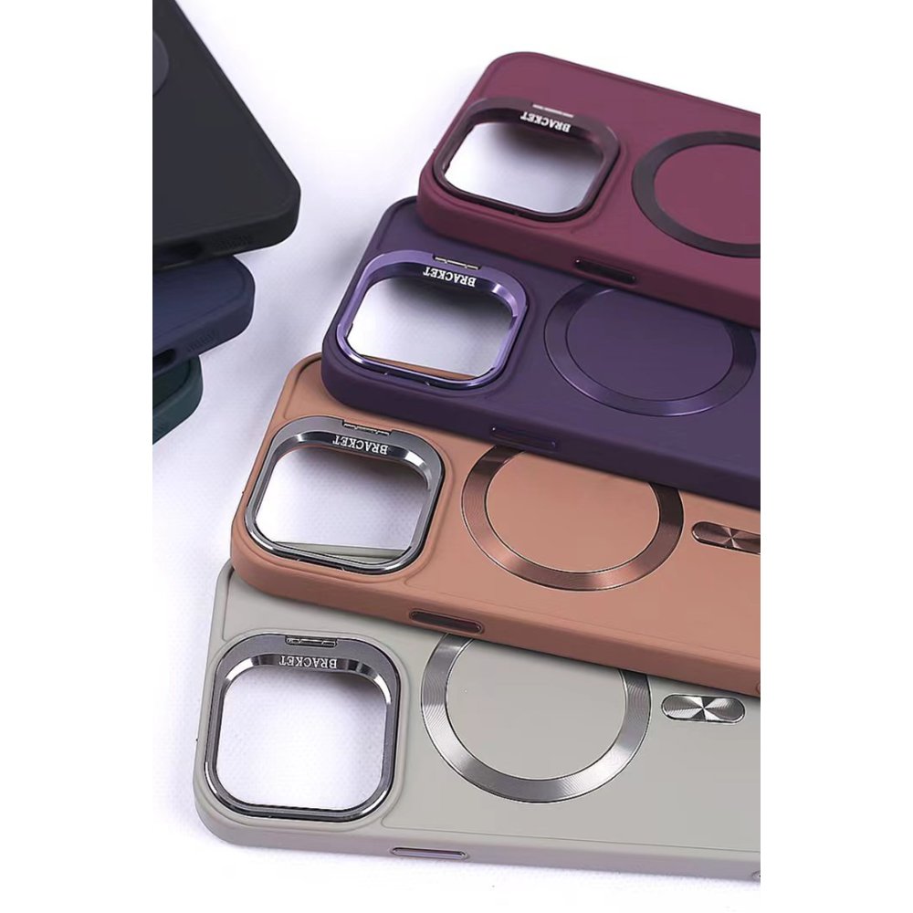 Joko iPhone 14 Pro Max Royce Magsafe Kapak - Kahverengi