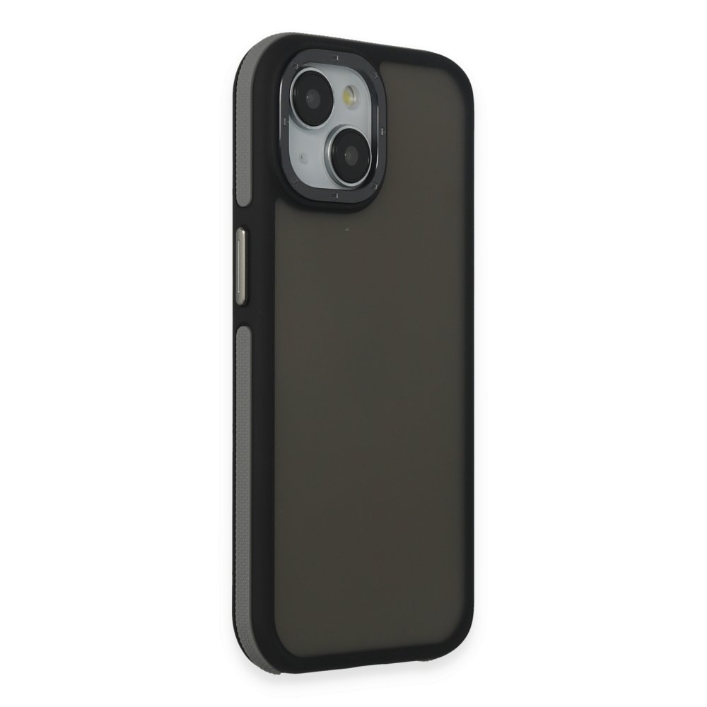 Newface iPhone 15 Harvel Kapak - Titan Gri