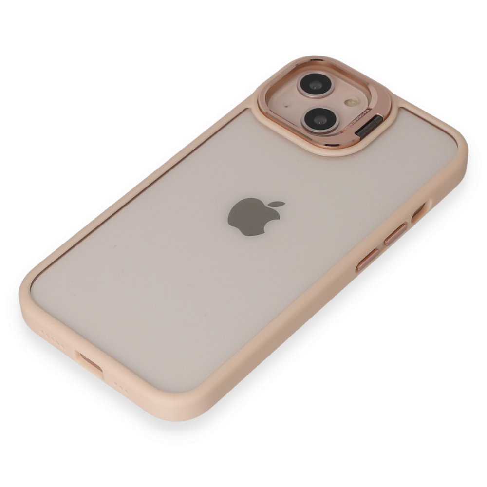 Joko iPhone 15 Kılıf Roblox Lens Standlı Kapak - Pudra