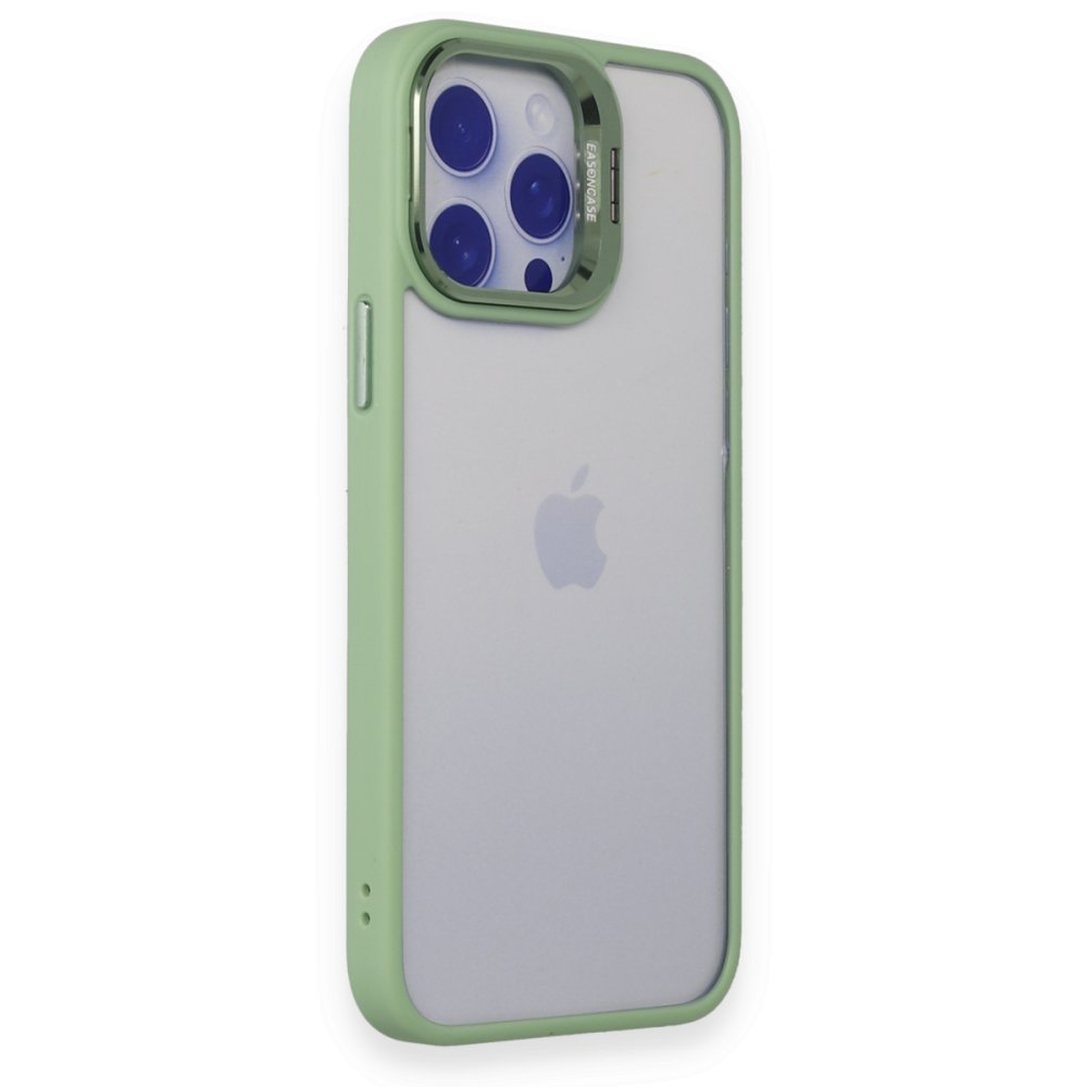 Joko iPhone 15 Pro Kılıf Roblox Lens Standlı Kapak - Yeşil