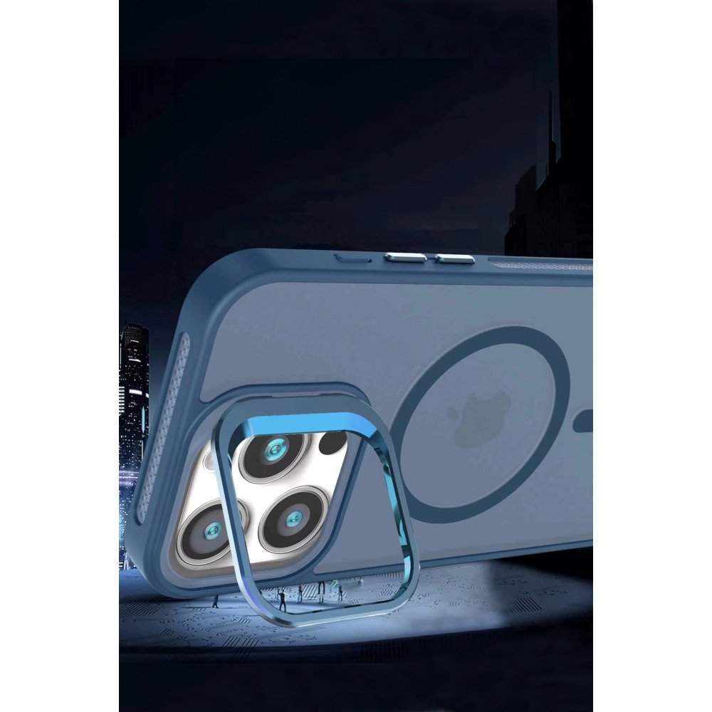 Joko iPhone 16 Pro Flet Lens Magsafe Kapak - Lacivert