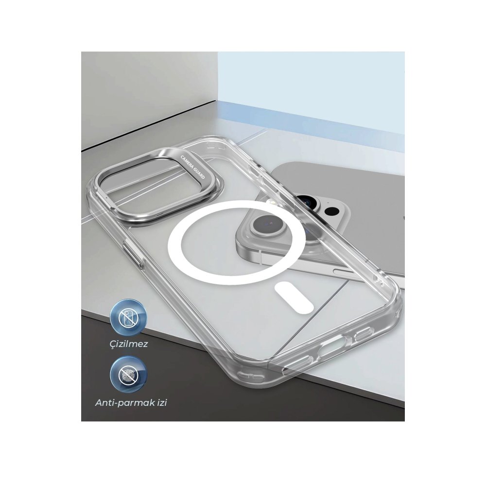 Joko iPhone 16 Pro Max Armor Magsafe Kapak - Rainbow