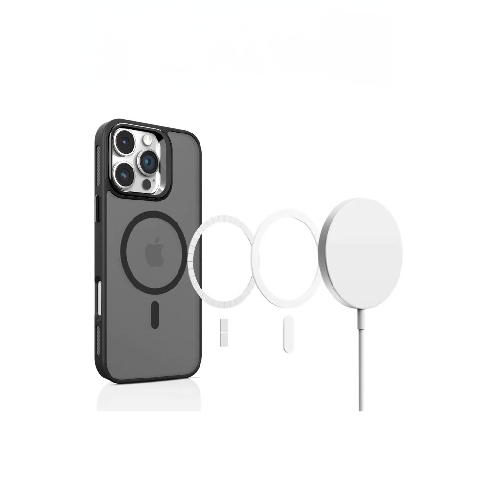Joko iPhone 16 Pro Max Flet Lens Magsafe Kapak - Gold