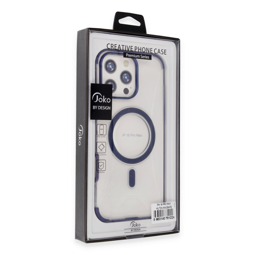 Joko iPhone 16 Pro Max Hilton Magsafe Kapak - Siyah