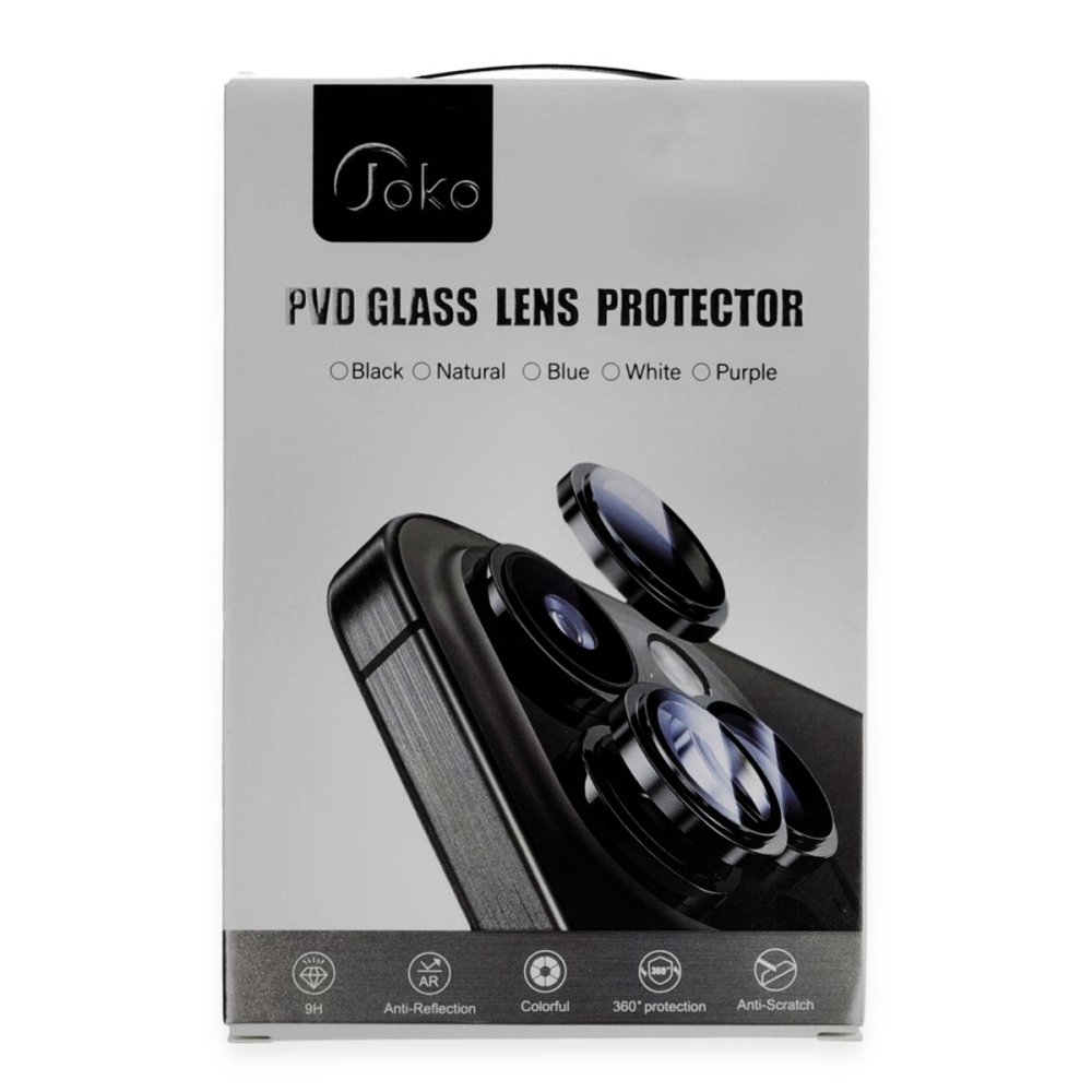 Joko iPhone 16 Pro Max PVD Metal Kamera Lens - Natural Grey