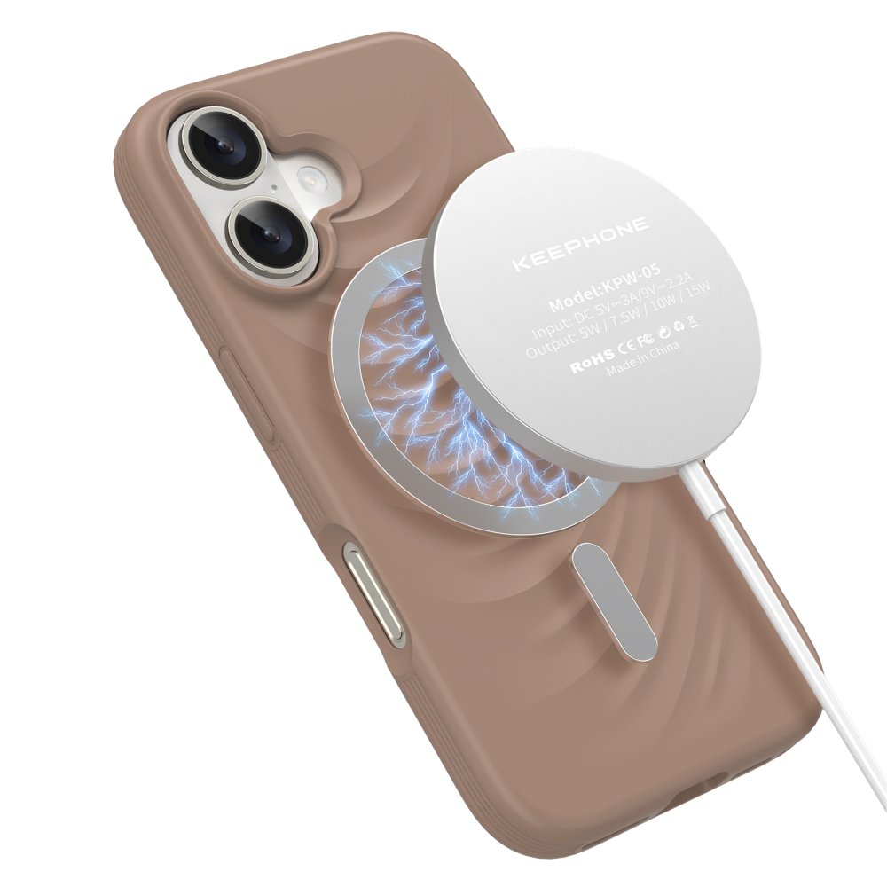 Keephone iPhone 16 Benassi Magsafe Kılıf - Siyah