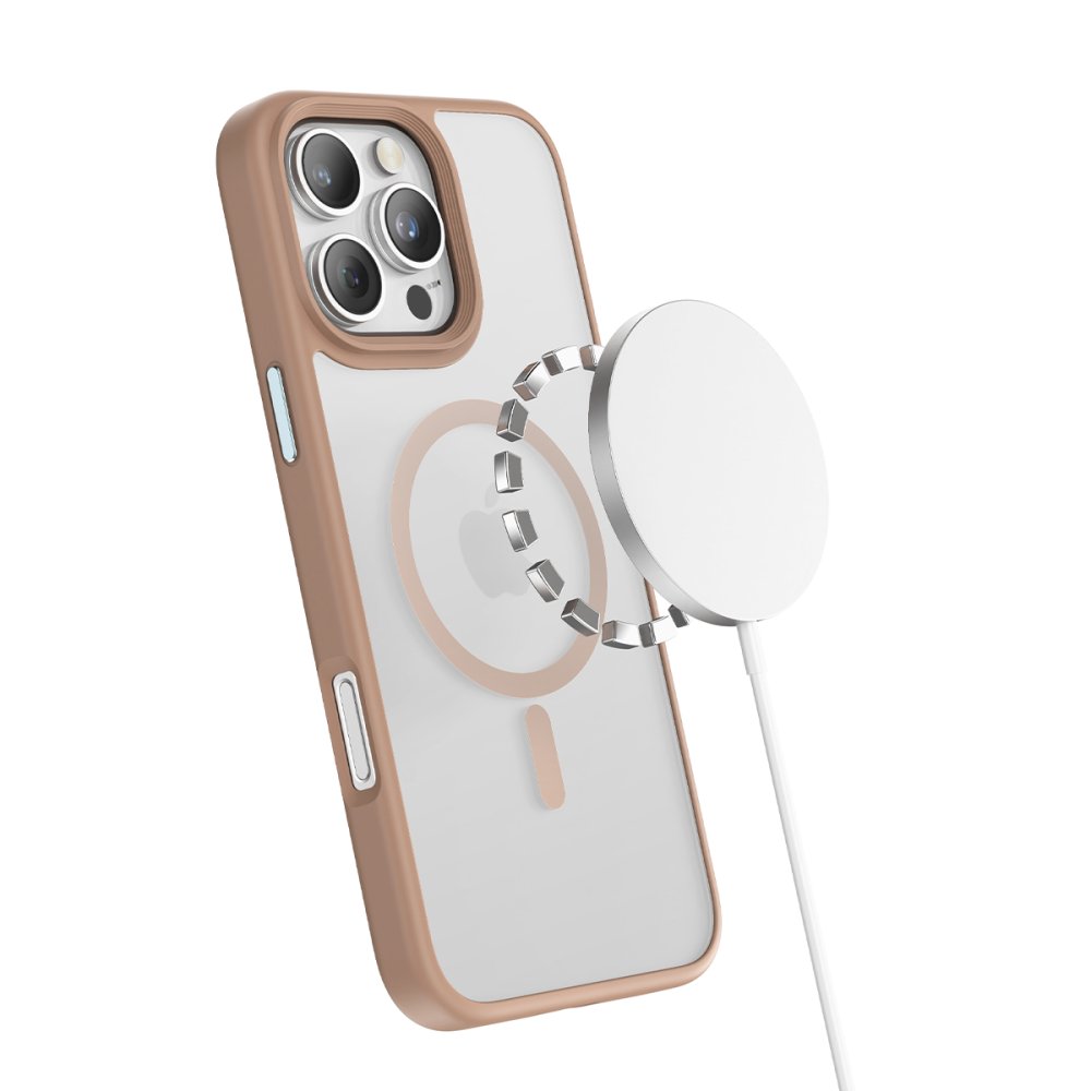 Keephone iPhone 16 Pro Max Mago Pro Magsafe Kılıf - Siyah Titanyum