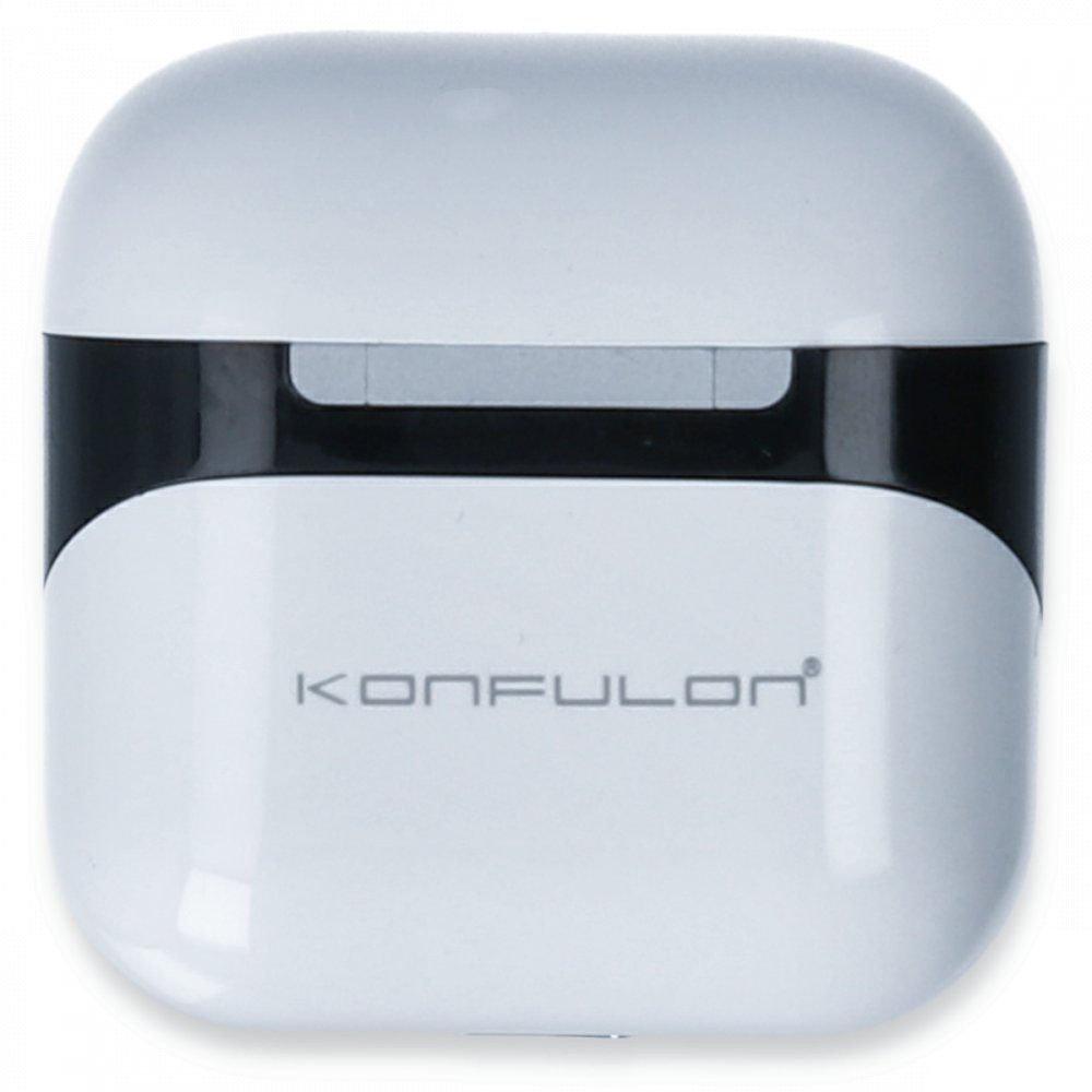 Konfulon BTS19 Kablosuz Airpods Kulaklık - Beyaz