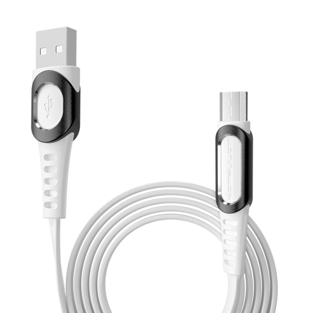 Konfulon DC01 Süper Hızlı Micro USB Kablo 1M 2.4A - Beyaz