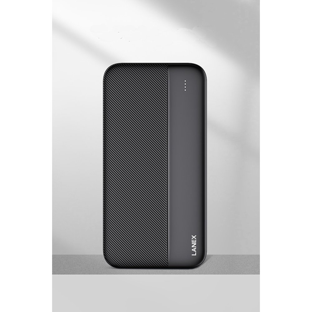 Lanex LP03 20.000 mAh 22.5W PD Hızlı Şarj Powerbank - Siyah