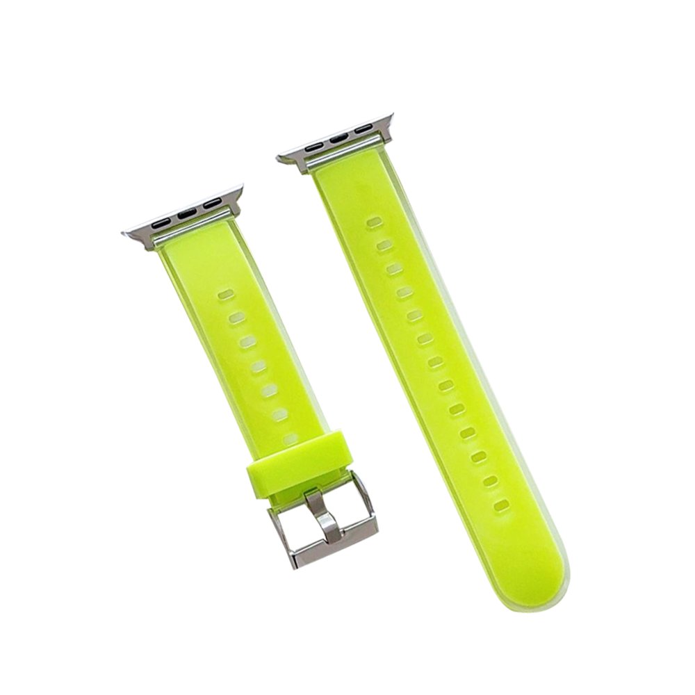 Movenchy Watch Ultra 49mm Jelly Silikon Kordon - Yeşil