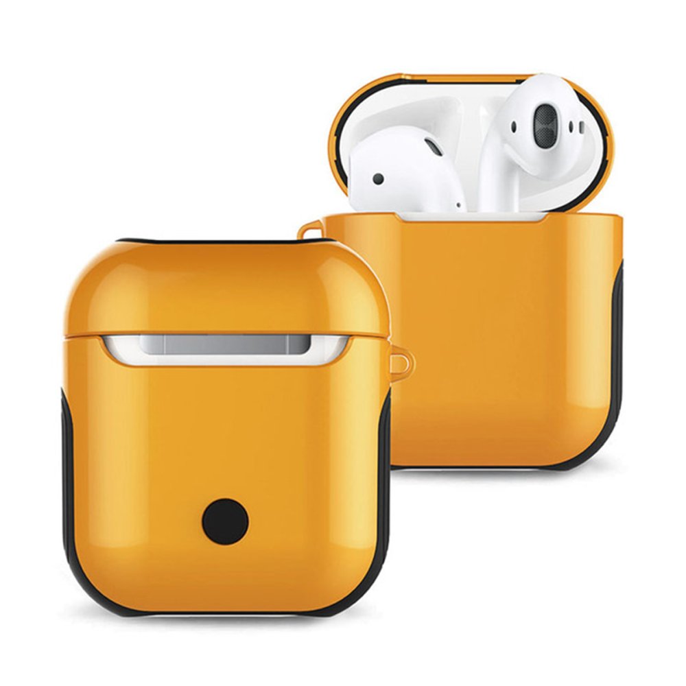 Newface Airpods (1.nesil) 3in1 Kılıf - Sarı