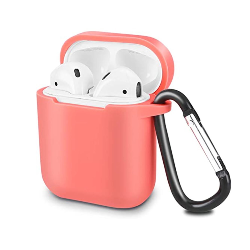 Newface Airpods 2 (2.nesil) Sert Silikon Kılıf - Fuşya