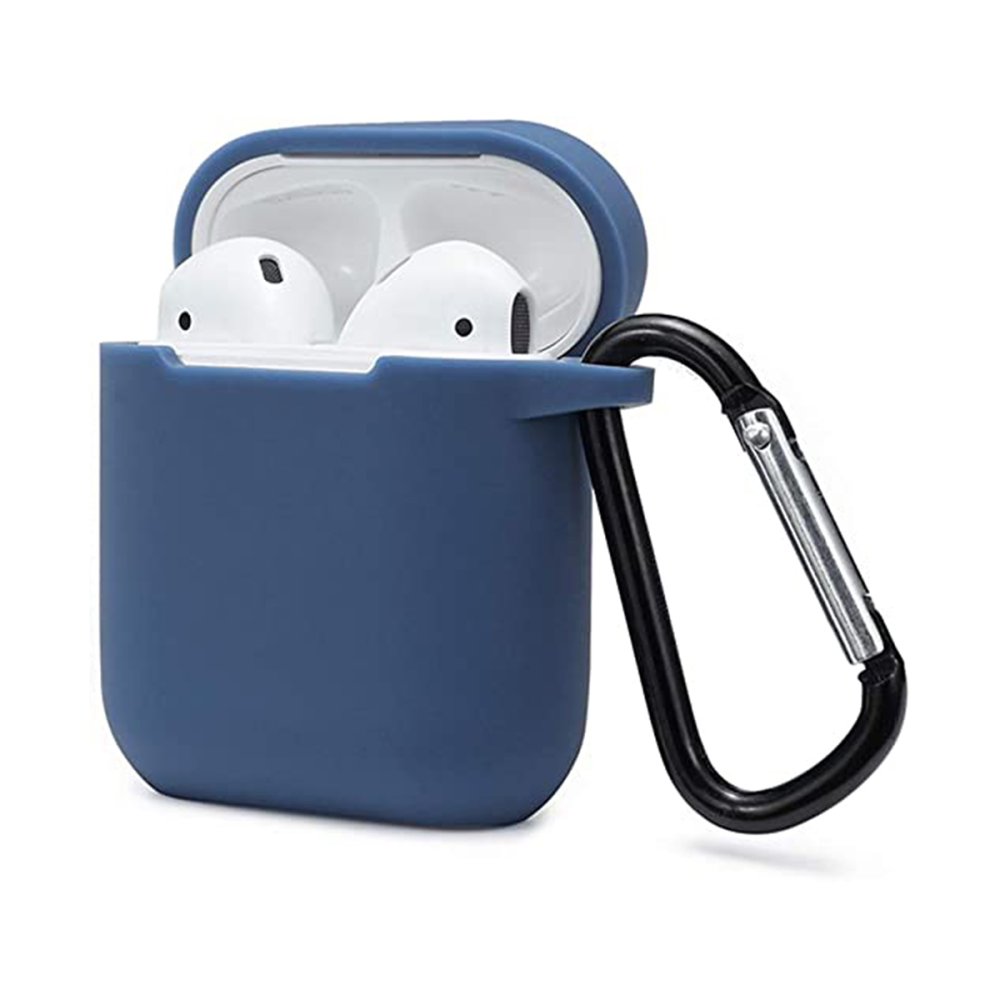 Newface Airpods 2 (2.nesil) Sert Silikon Kılıf - Lacivert