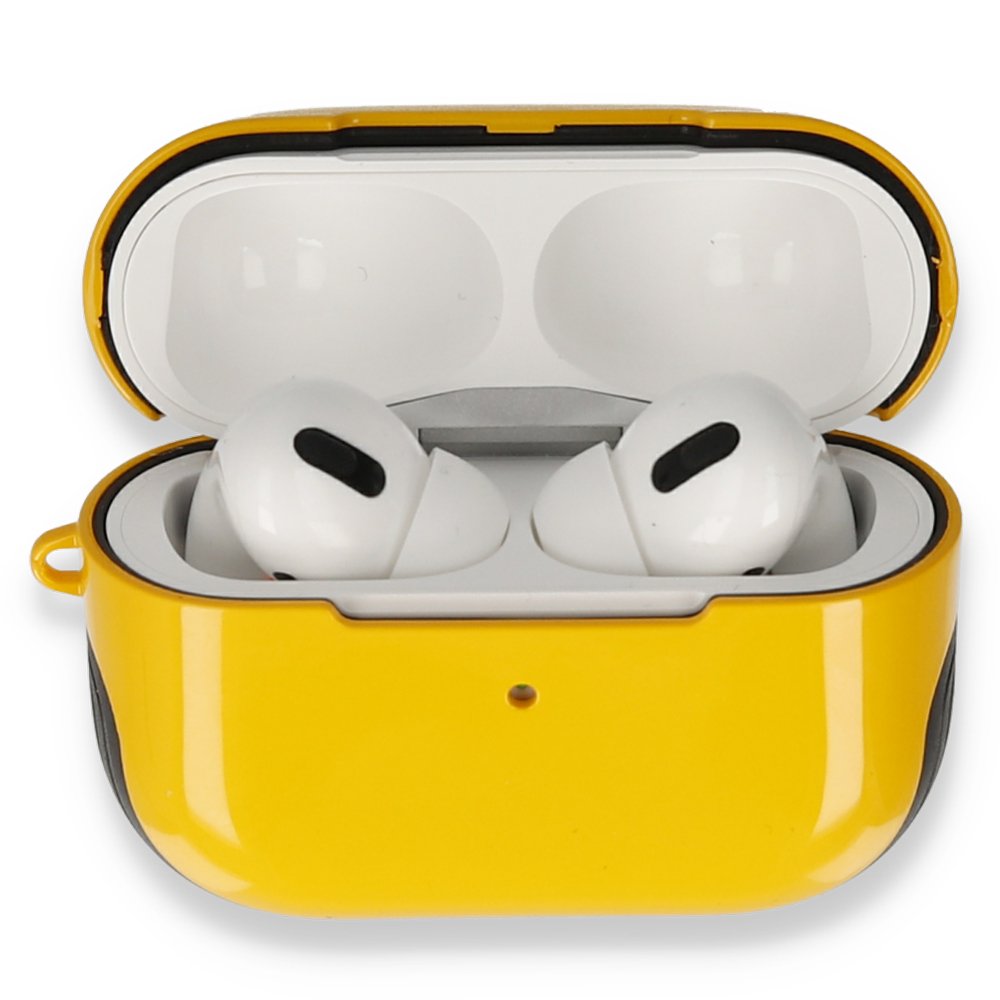 Newface Airpods 3 (3.nesil) 3in1 Kılıf - Sarı