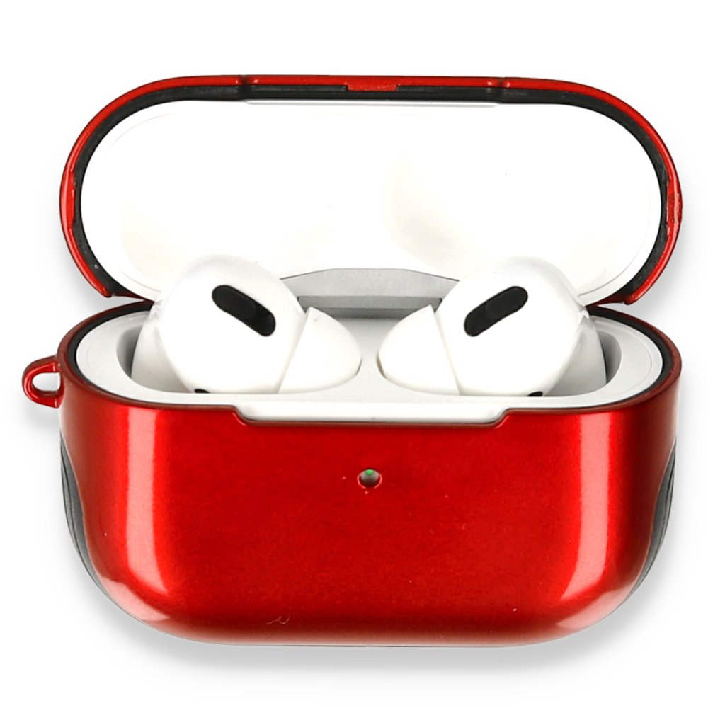 Newface Airpods Pro (1.nesil) 3in1 Kılıf - Kırmızı