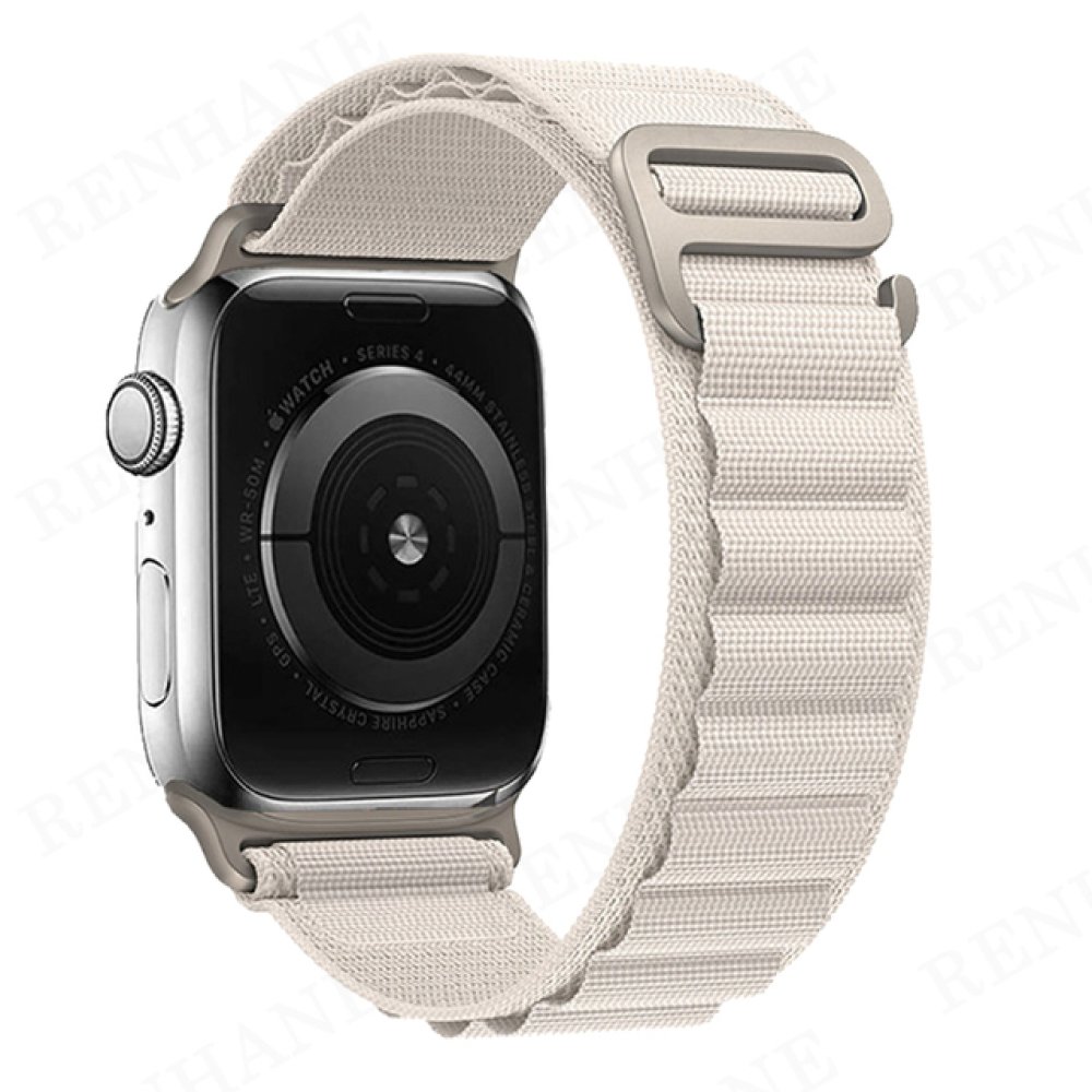 Newface Apple Watch 38mm Mountain Kordon - Beyaz