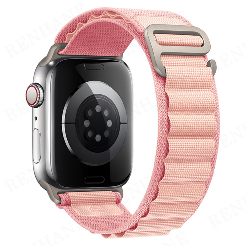 Newface Apple Watch 38mm Mountain Kordon - Pembe