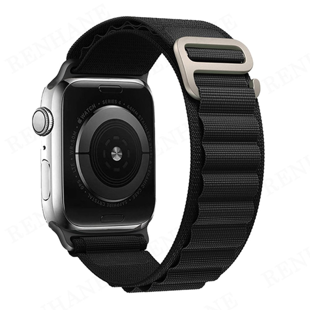 Newface Apple Watch 41mm Mountain Kordon - Siyah