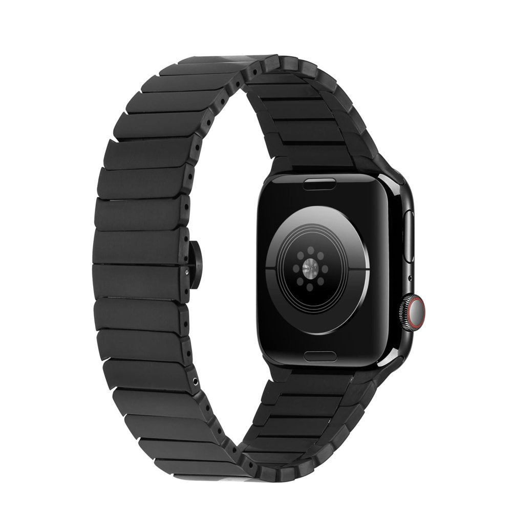 Newface Apple Watch 42mm KR400 Metal Kordon - Siyah