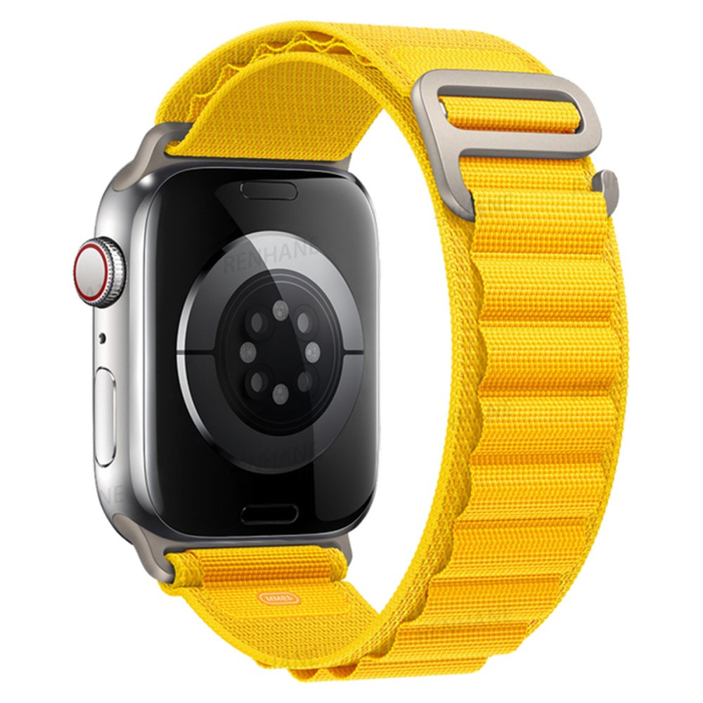 Newface Apple Watch 42mm Mountain Kordon - Sarı