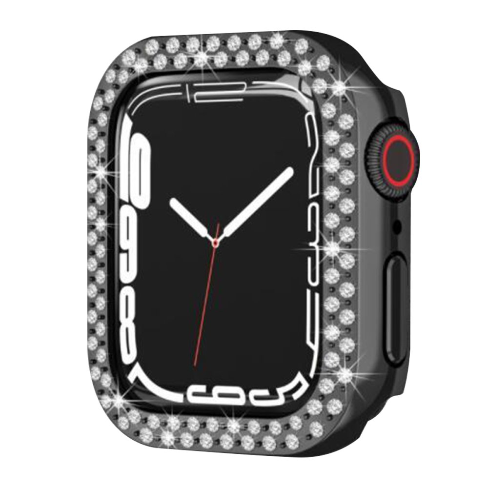 Newface Apple Watch 42mm Taşlı Kasa - Siyah