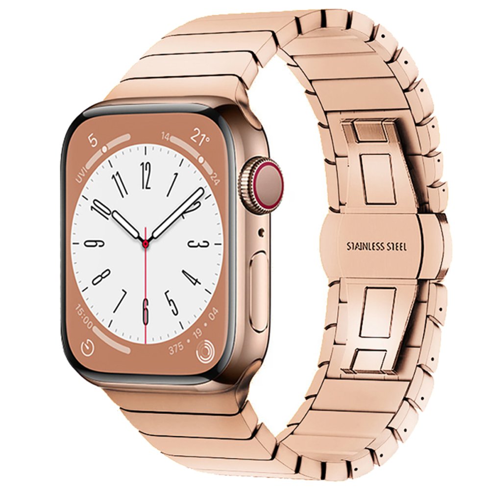 Newface Apple Watch 44mm KR413 Fine Steel Kordon - Rose